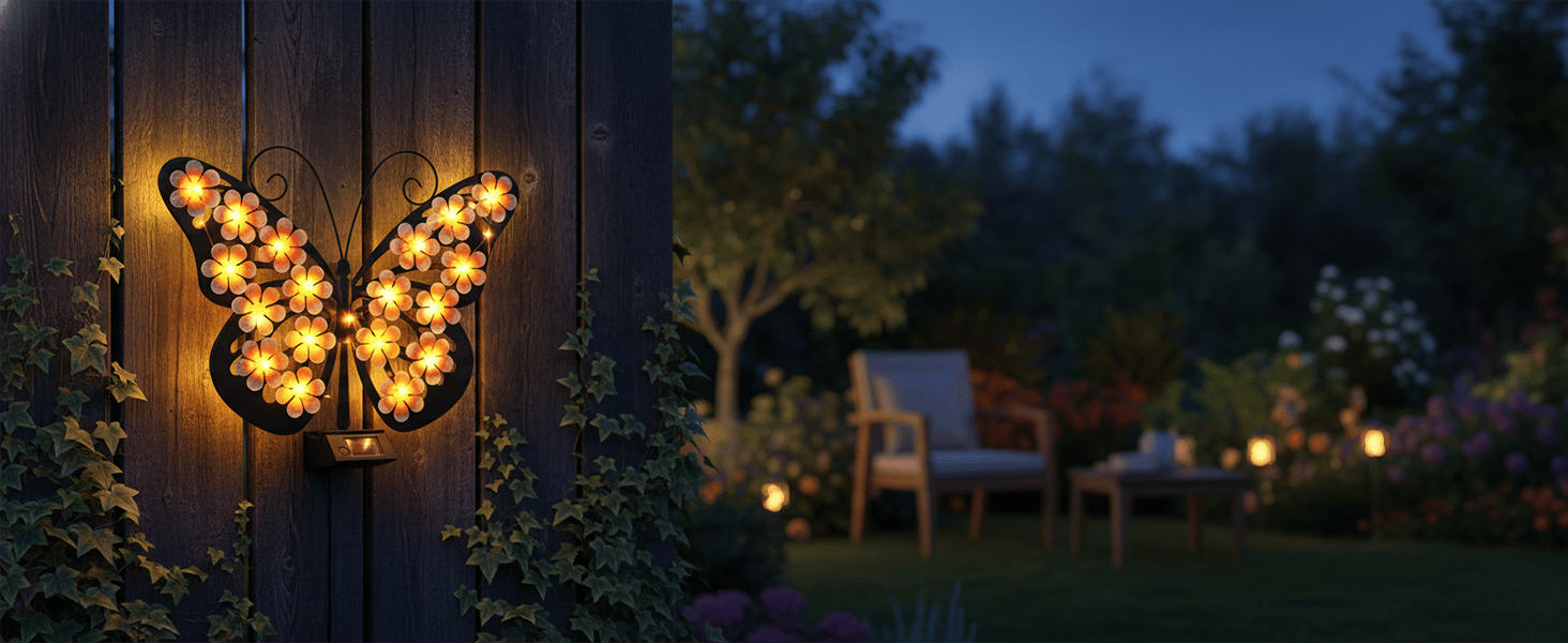 solar garden decoration
