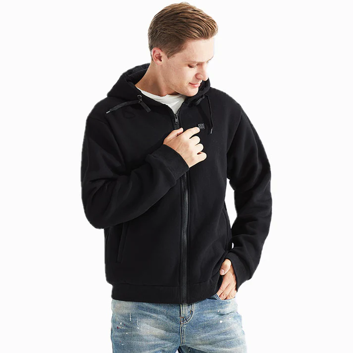 Toastiwear MegaWarm Zip-up Heated Hoodie – Black Friday Sale 60%