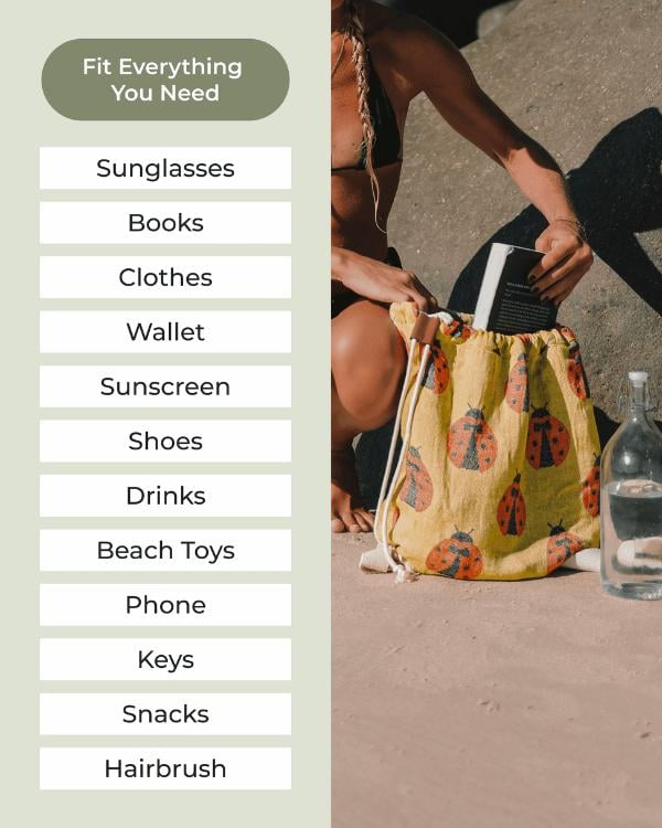 🏖️Next-Level Beach Convenience – 2-in-1 Convertible Towel Bag with Smart Storage & Sand-Repelling Fabric