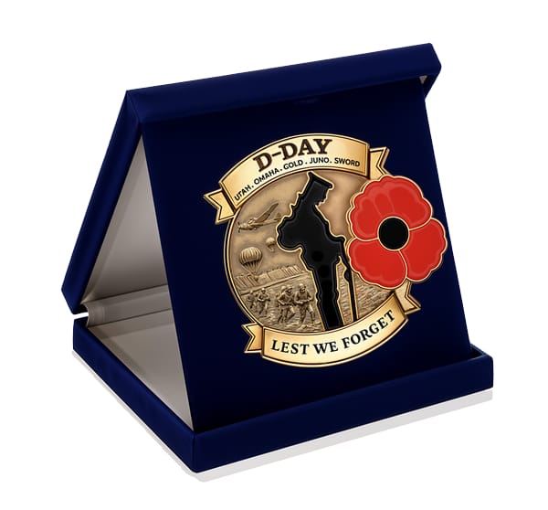 🔥Limited Edition D-DAY 80th Anniversary Commemorative Badge