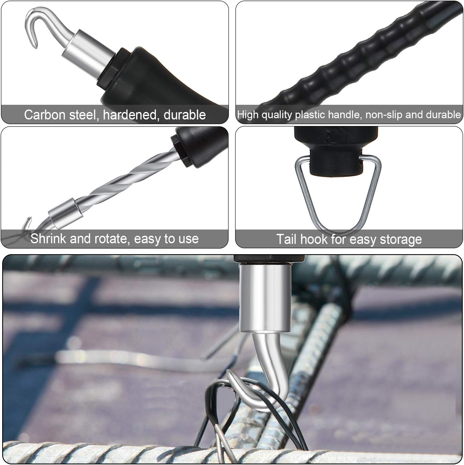 🔥LAST DAY 50% OFF - 🛠️Automatic Rebar Wire Twister Tool