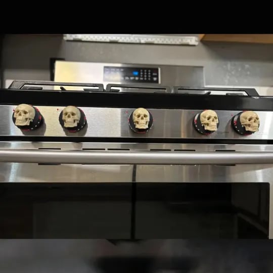 🔥LAST DAY 50% OFF - Skull Stove Replacement Knobs