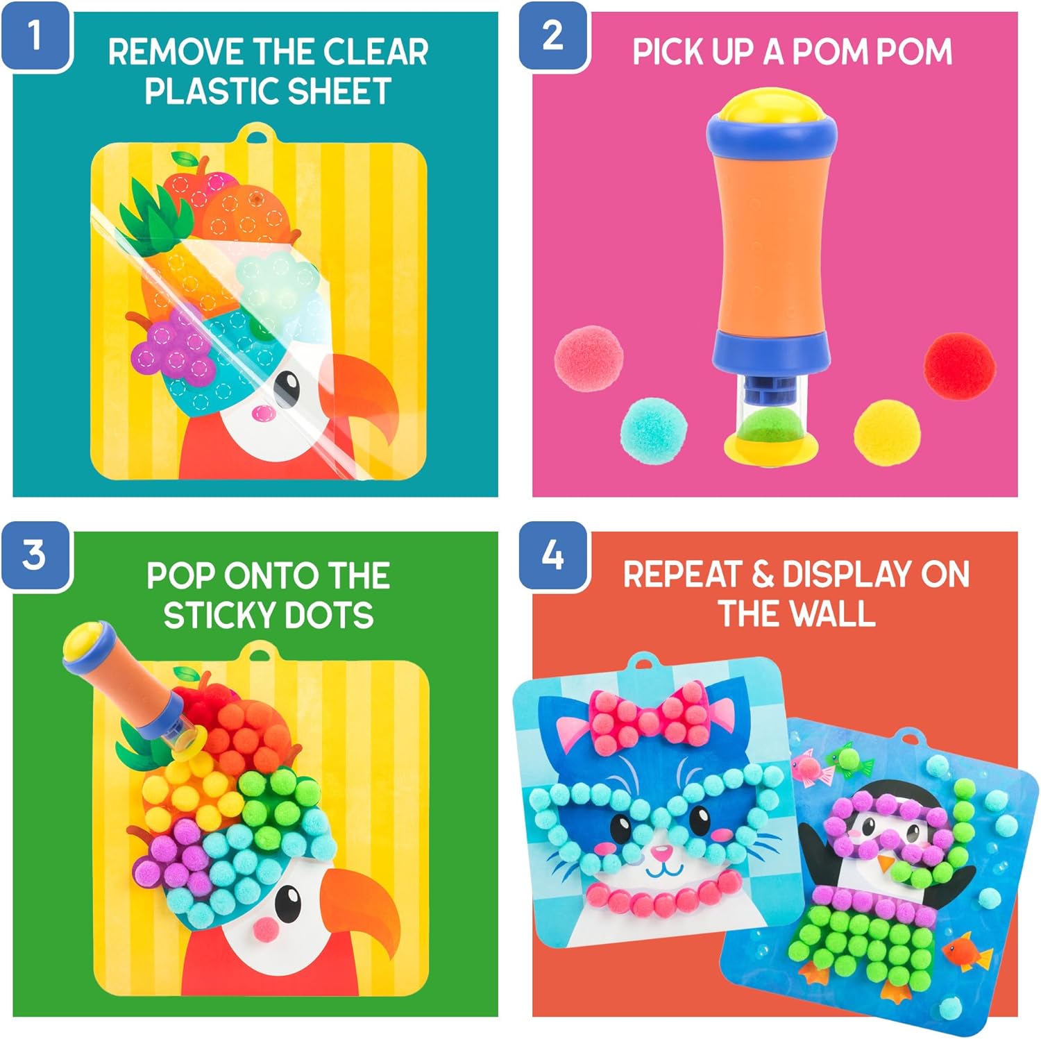 🐰Easter-Sale 49% OFF🔥Educational Insights Pom Pom Kit