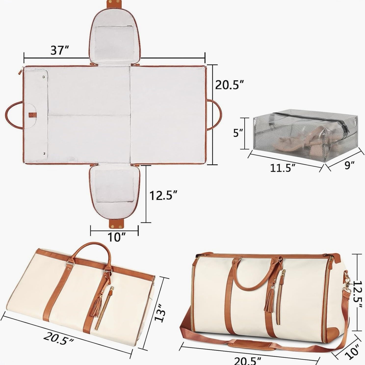 JetSet Luxurious Foldable Travel Tote(🔥Limited Time Free Shipping)