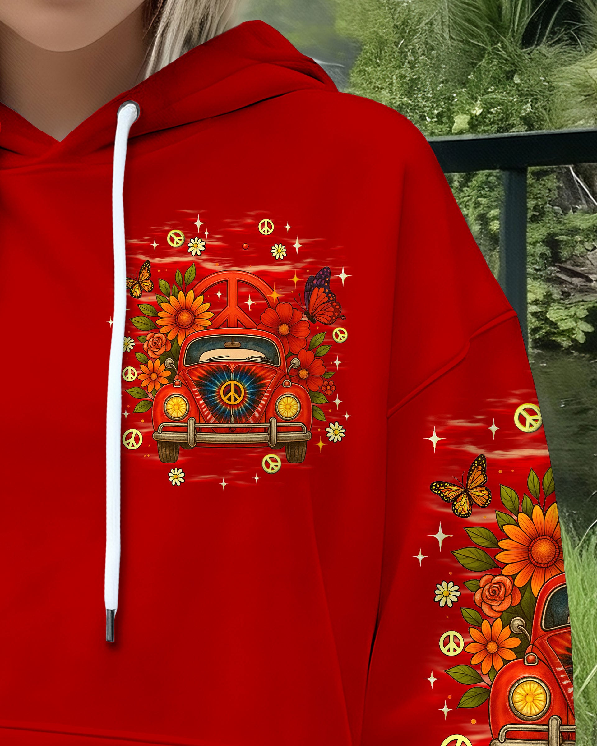 RUNNING AGAINST THE WIND CAR  ALL OVER PRINT - TLNT0411253