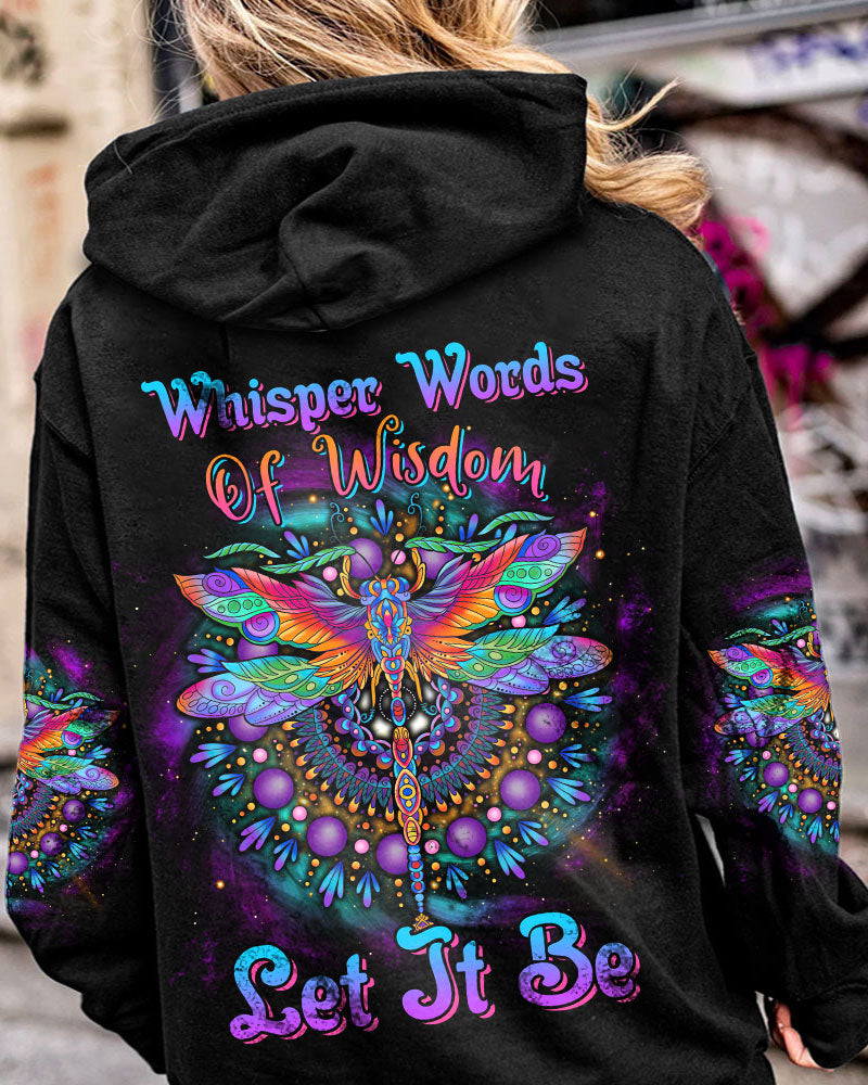 WHISPER WORDS OF WISDOM DRAGONFLY ALL OVER PRINT - TLTR1003232