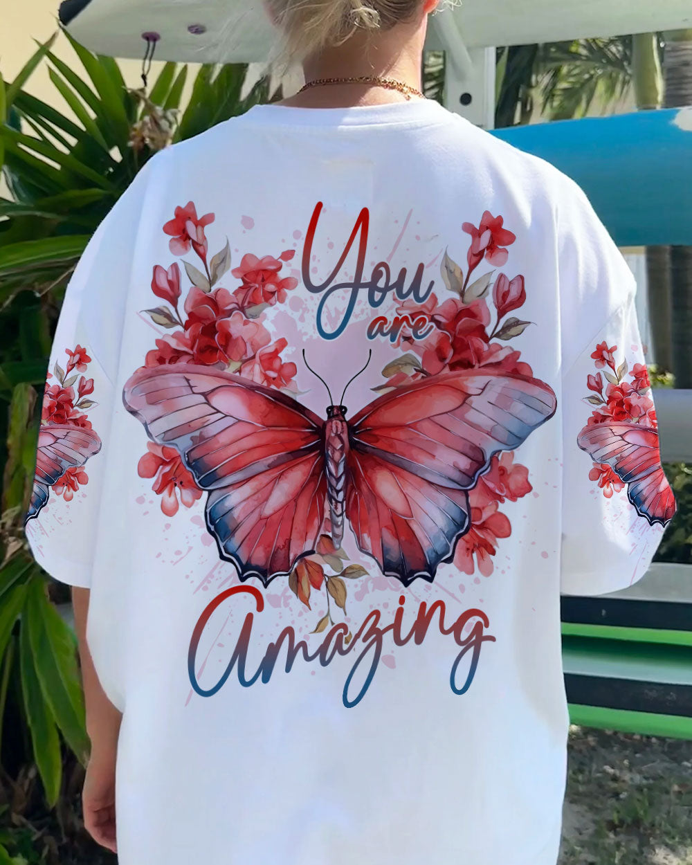 YOU ARE AMAZING BUTTERFLY ALL OVER PRINT - TLNT0909232
