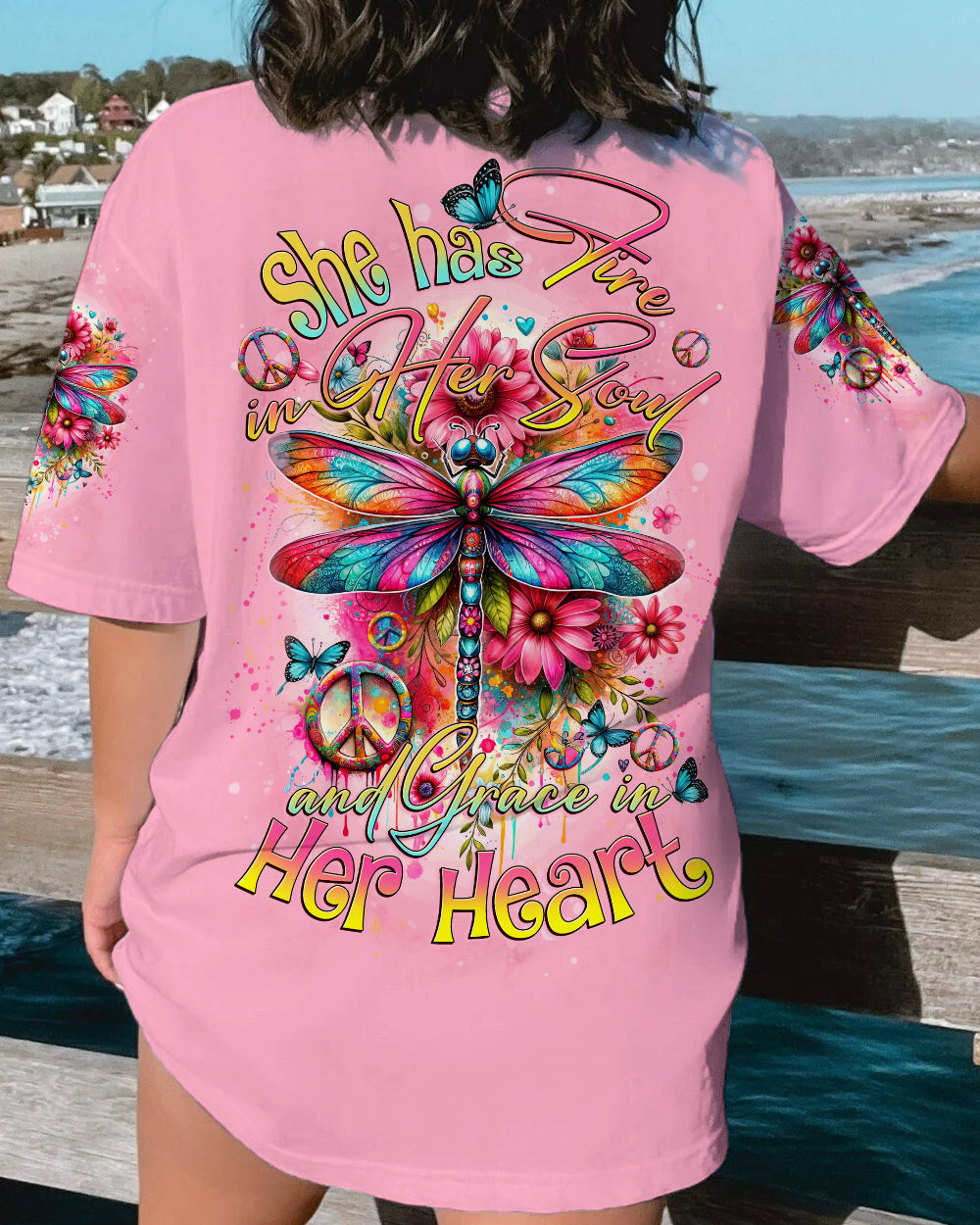 FIRE IN HER SOUL DRAGONFLY ALL OVER PRINT - TYTD2912231