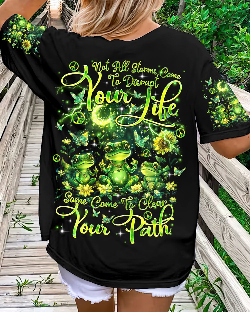 NOT ALL STORMS COME TO DISRUPT YOUR LIFE FROG ALL OVER PRINT - TLTR2303244