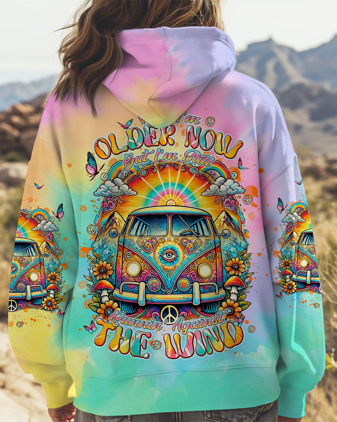 RUNNING AGAINST THE WIND CAR ALL OVER PRINT - TLNT1508242