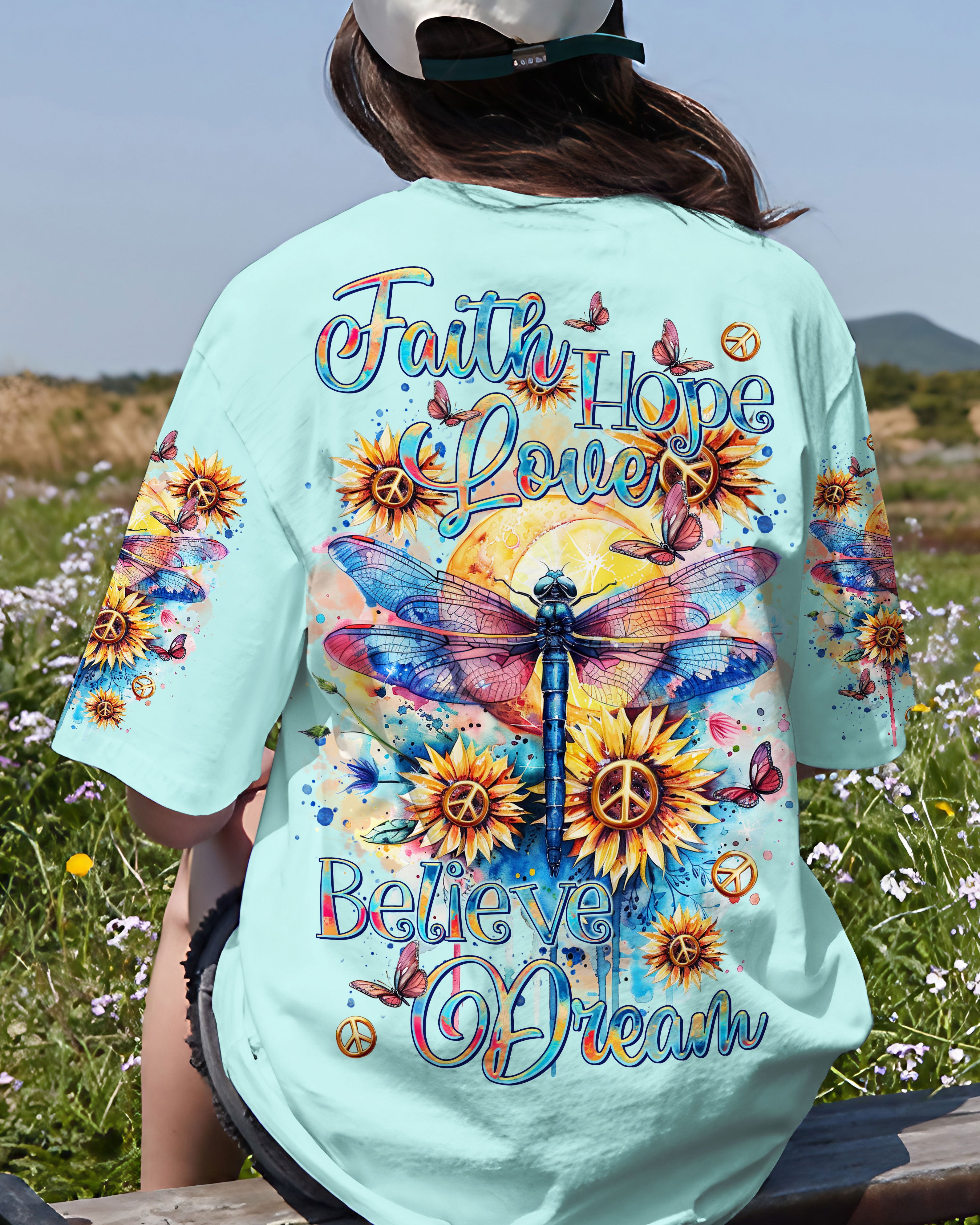 FAITH HOPE LOVE DRAGONFLY ALL OVER PRINT - TLTR1203244