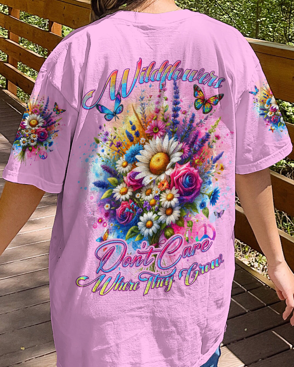 WILDFLOWERS GROW ALL OVER PRINT - TYTD2612231
