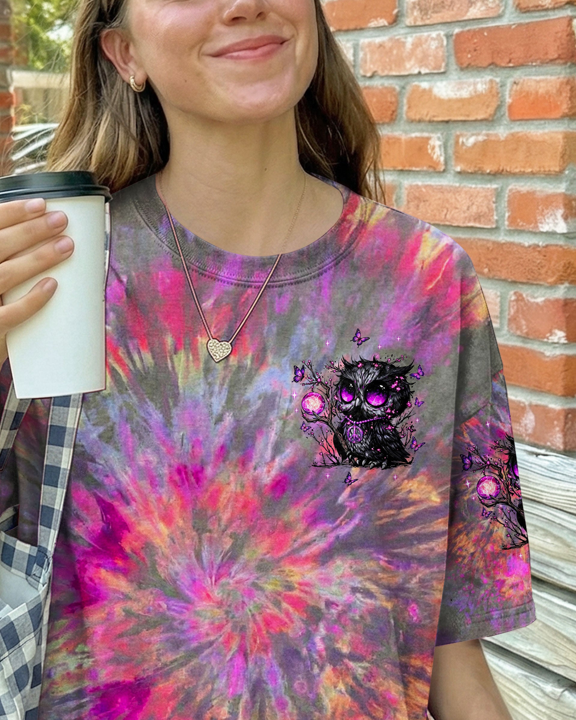 HELLO DARKNESS MY OLD FRIEND OWL ALL OVER PRINT - TLNT2901261