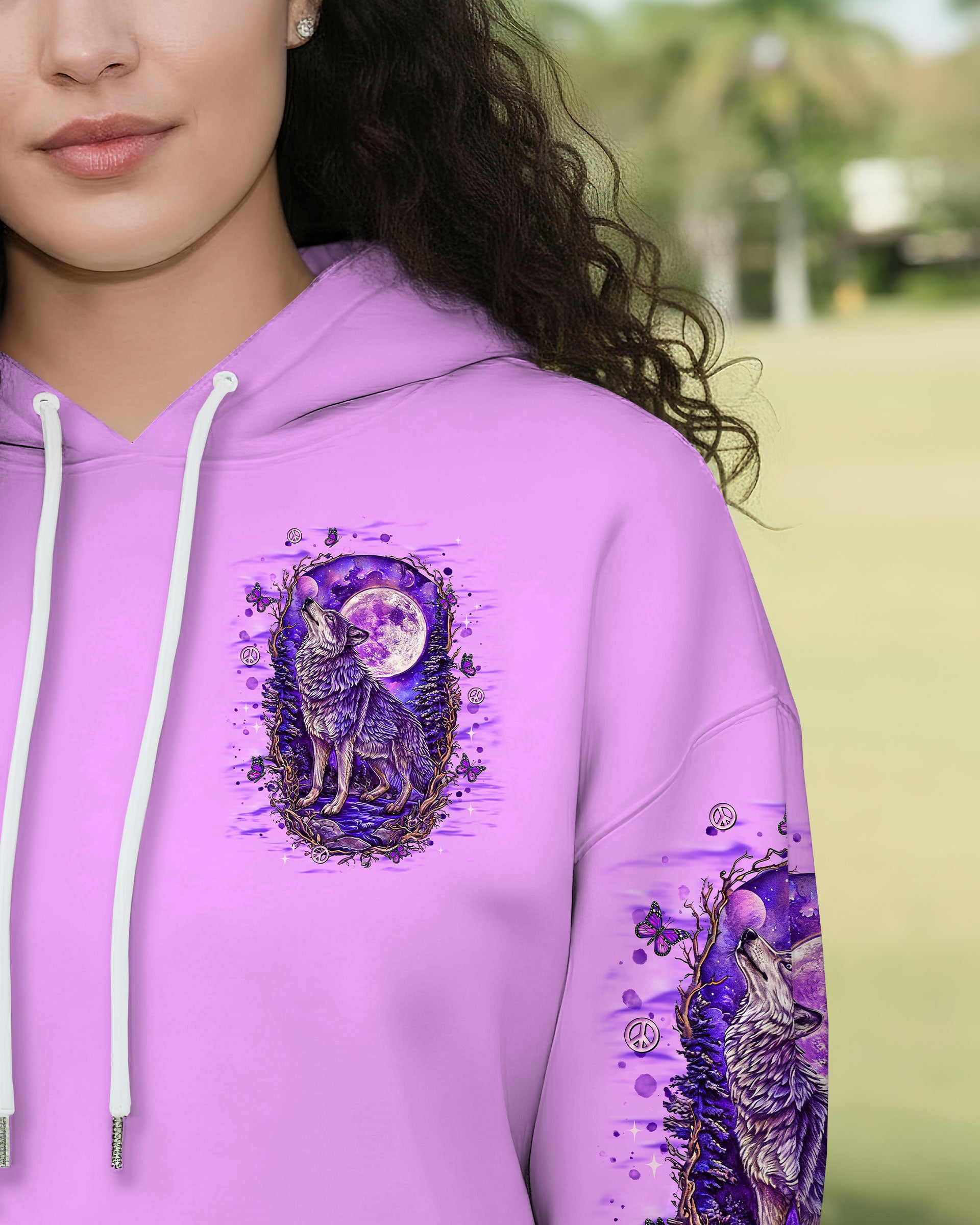 HELLO DARKNESS MY OLD FRIEND WOLF ALL OVER PRINT - TLNT3110252