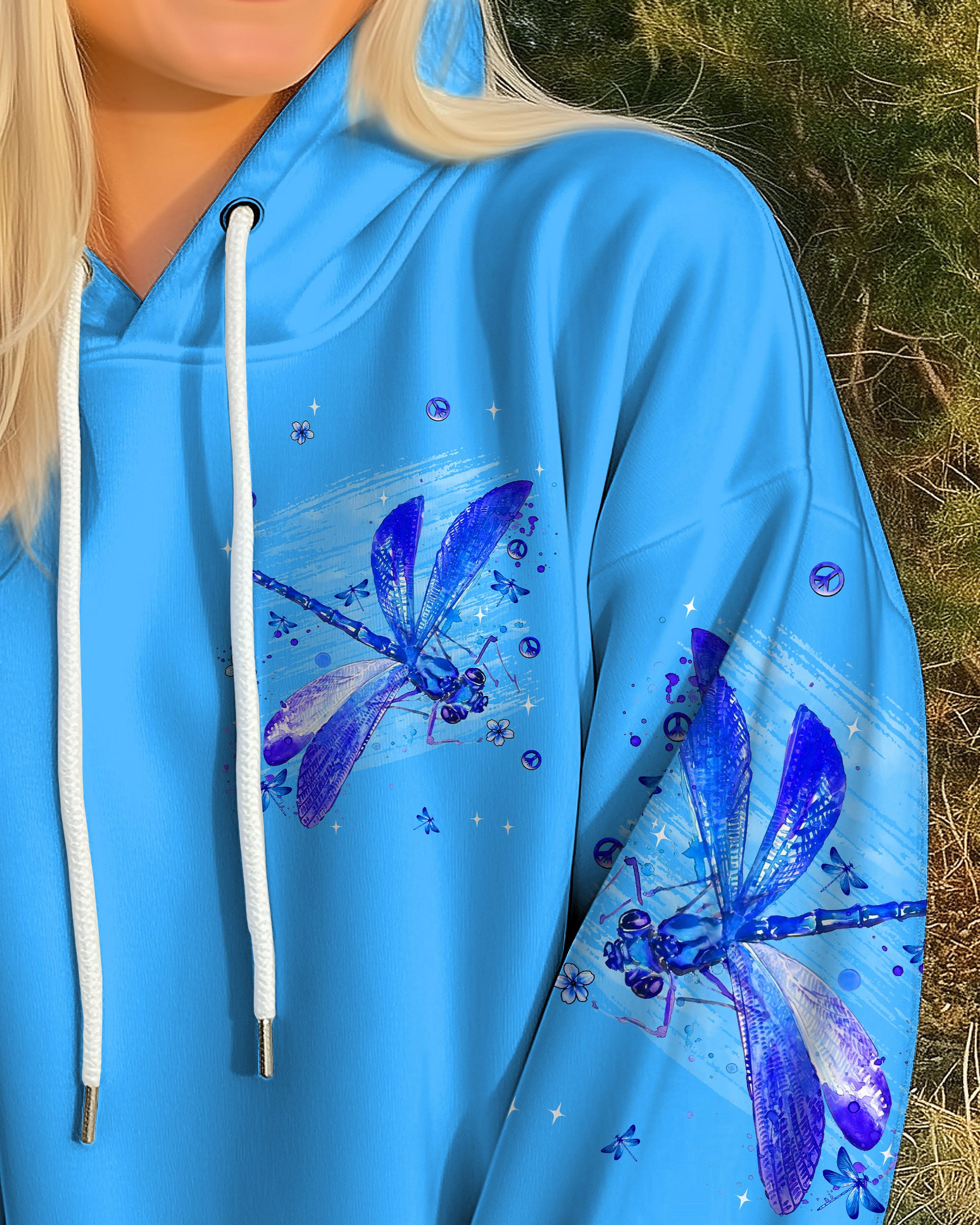 WHISPER WORDS OF WISDOM LET IT BE DRAGONFLY ALL OVER PRINT  - TLNT0710251