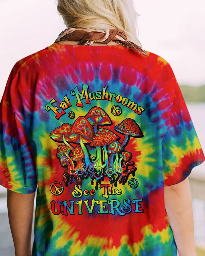 EAT MUSHROOMS SEE THE UNIVERSE ALL OVER PRINT - TLTW0203237