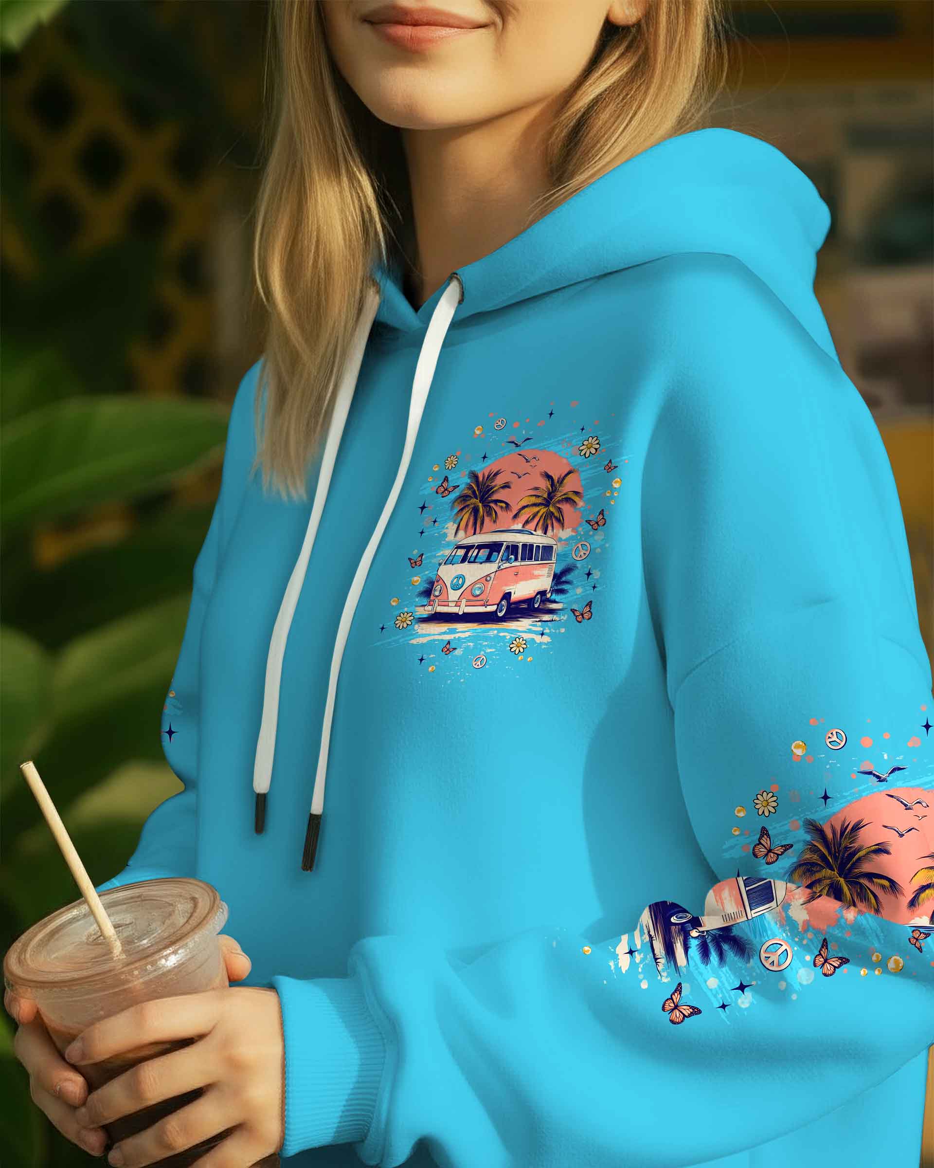 RUNNING AGAINST THE WIND BUS BEACH ALL OVER PRINT - TLNT1711252