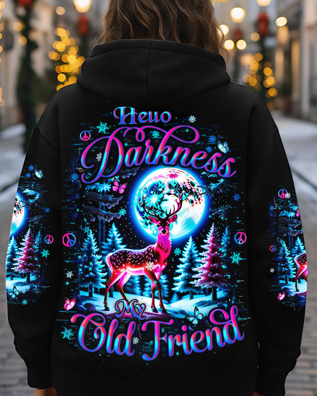 HELLO DARKNESS MY OLD FRIEND CHRISTMAS ALL OVER PRINT - YHHN2310252