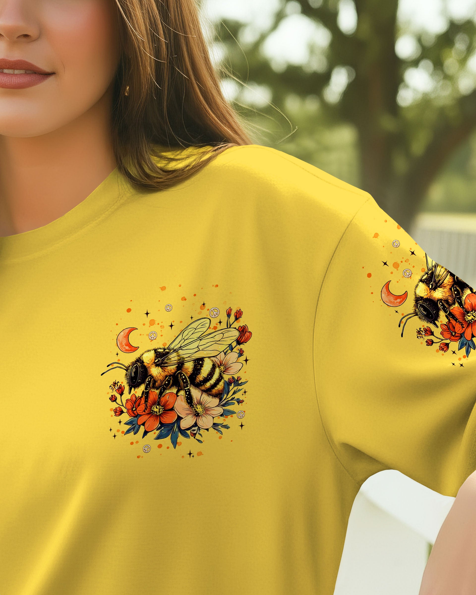 WHISPER WORDS OF WISDOM LET IT BEE  ALL OVER PRINT  - TLNT2910253