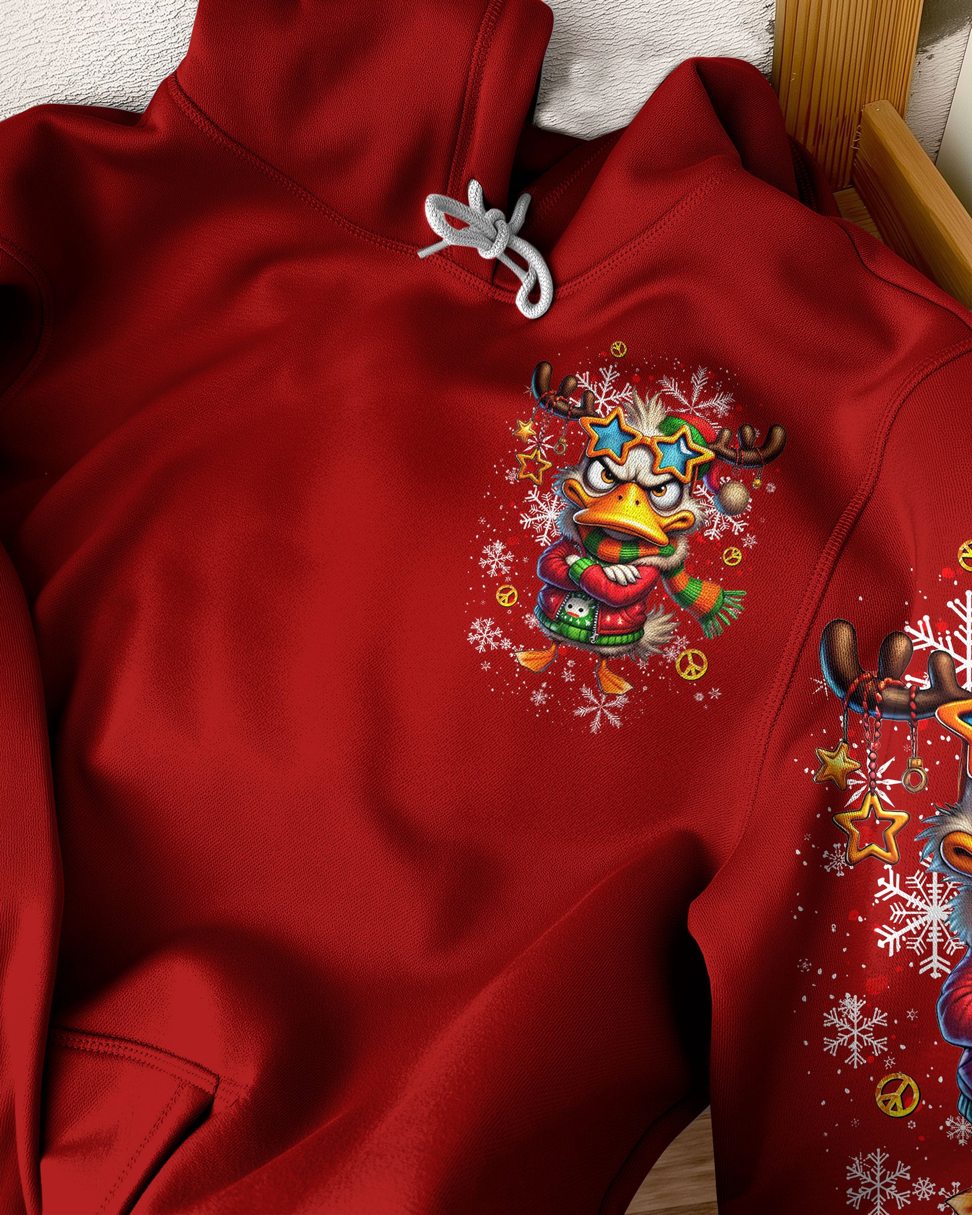 IS THIS JOLLY ENOUGH DUCK CHRISTMAS ALL OVER PRINT - TLNT0310253