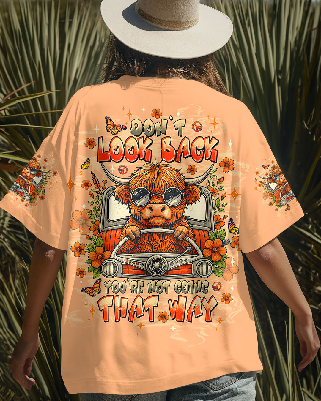 DON'T LOOK BACK COW ALL OVER PRINT - TLTW2108252