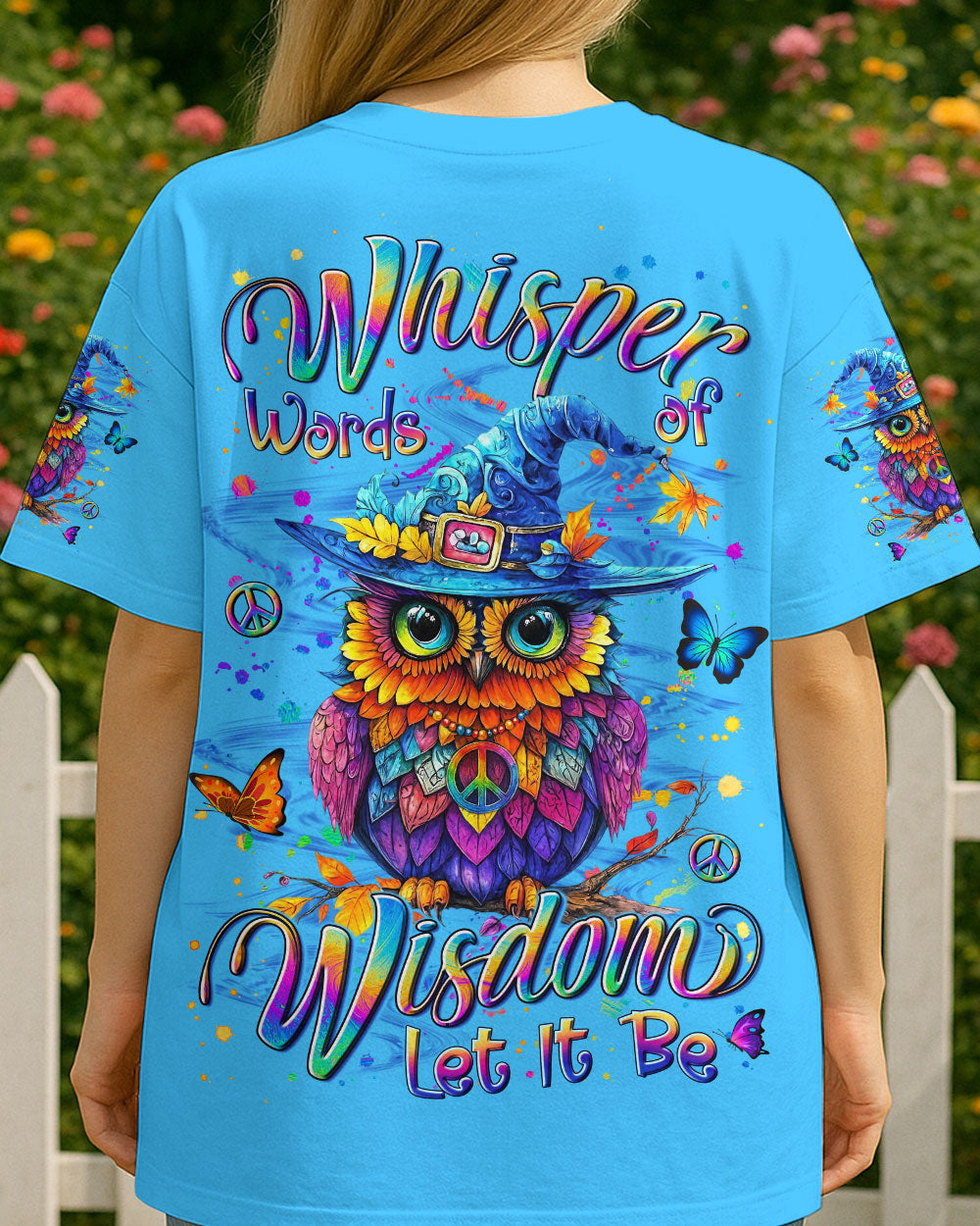 WHISPER WORDS OF WISDOM LET IT BE OWL WITCH HALLOWEEN ALL OVER PRINT - YHLN0210253