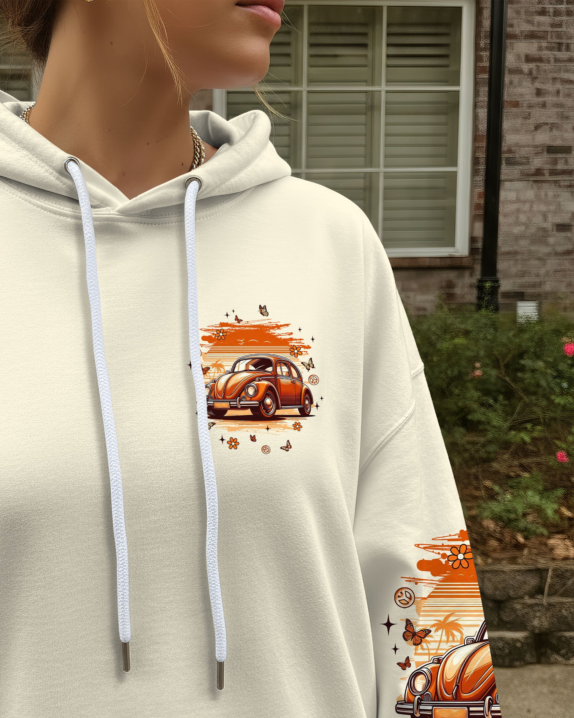 RUNNING AGAINST THE WIND RETRO CAR ALL OVER PRINT  - TLNT2003262