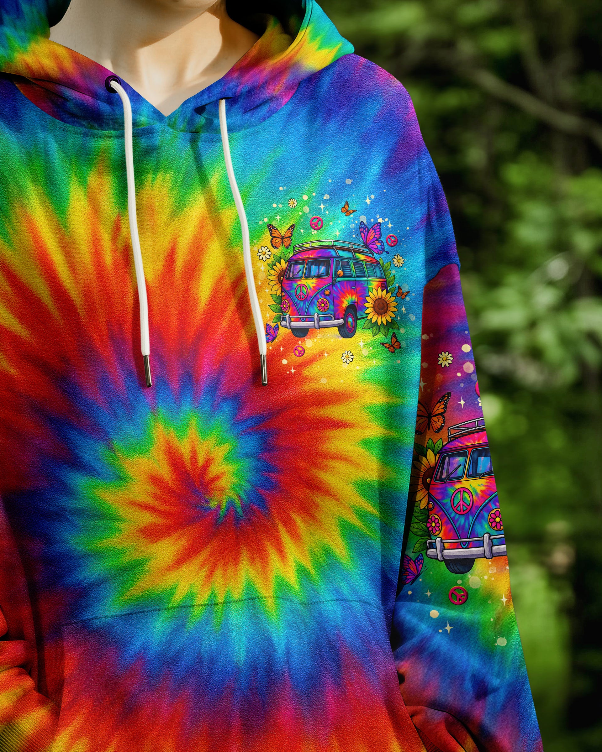 RUNNING AGAINST THE WIND BUS TIE DYE ALL OVER PRINT - TLNT0310251
