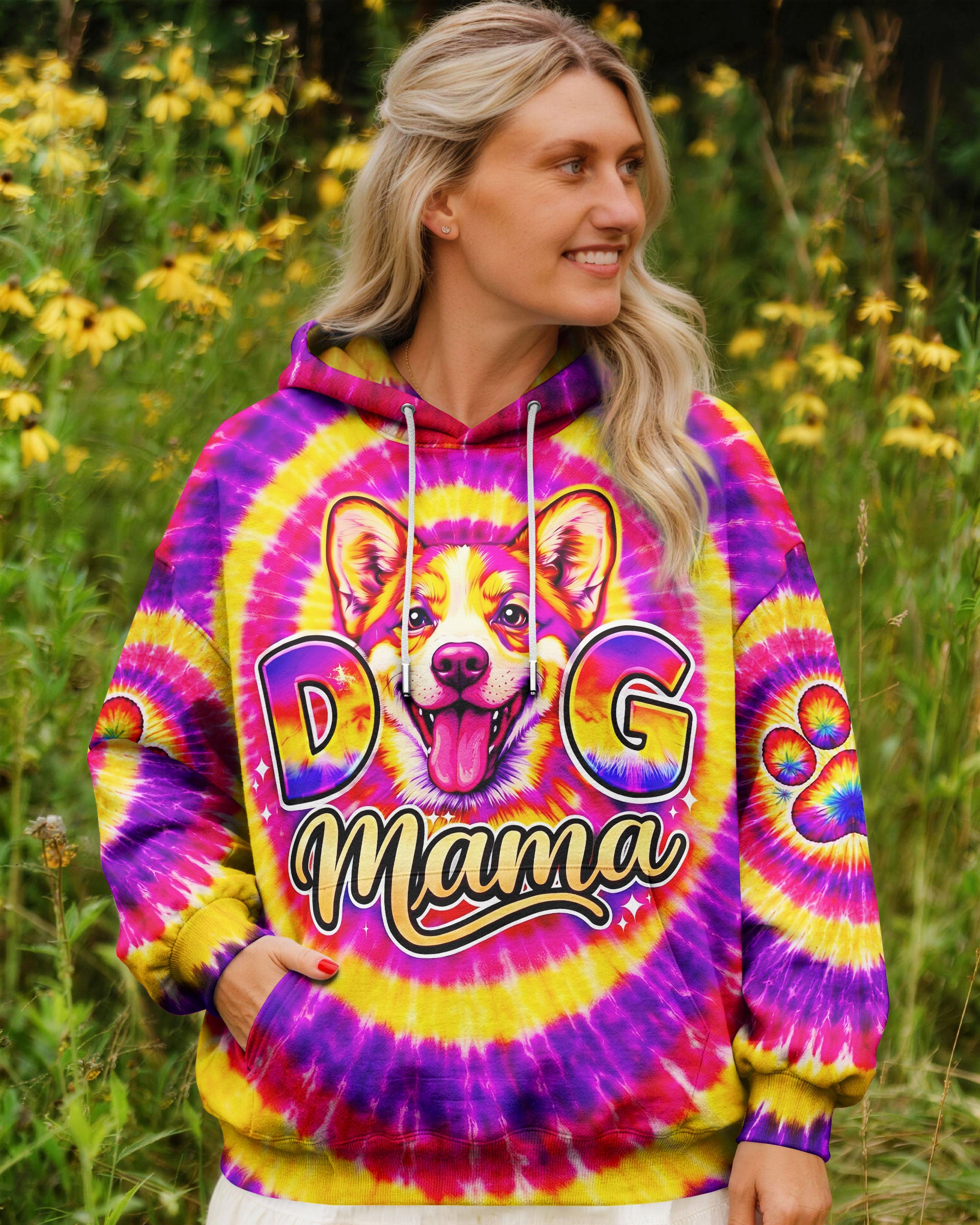 DOG MAMA CORGI  ALL OVER PRINT - TLNT2104262