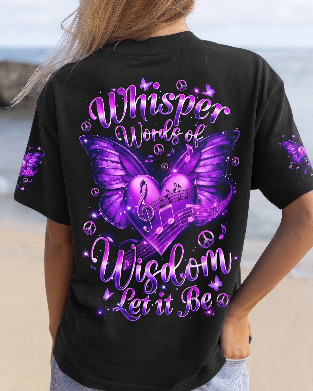 WHISPER WORDS OF WISDOM LET IT BE ALL OVER PRINT - TYQY1103263