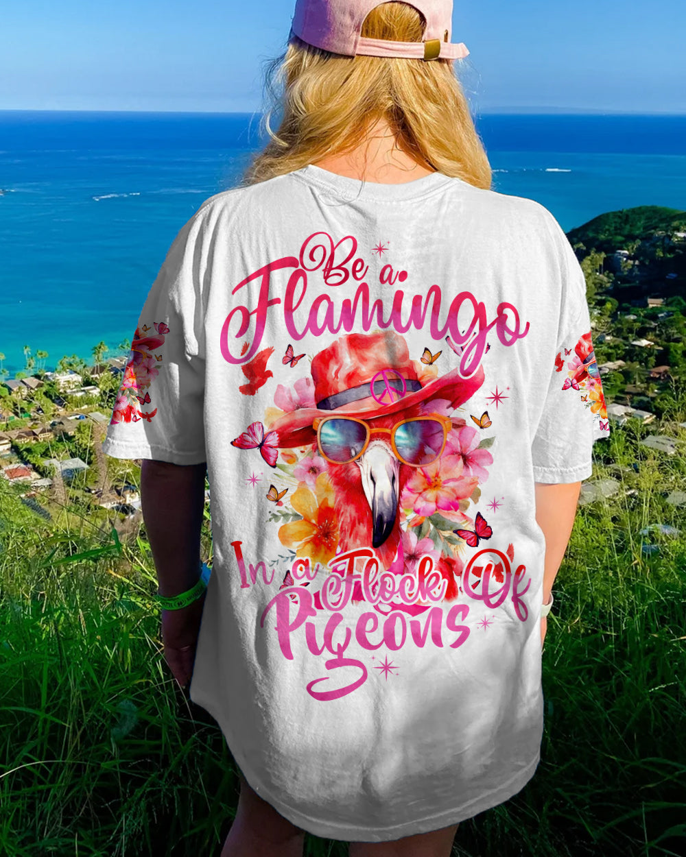 BE A FLAMINGO ALL OVER PRINT - TYTD0506232