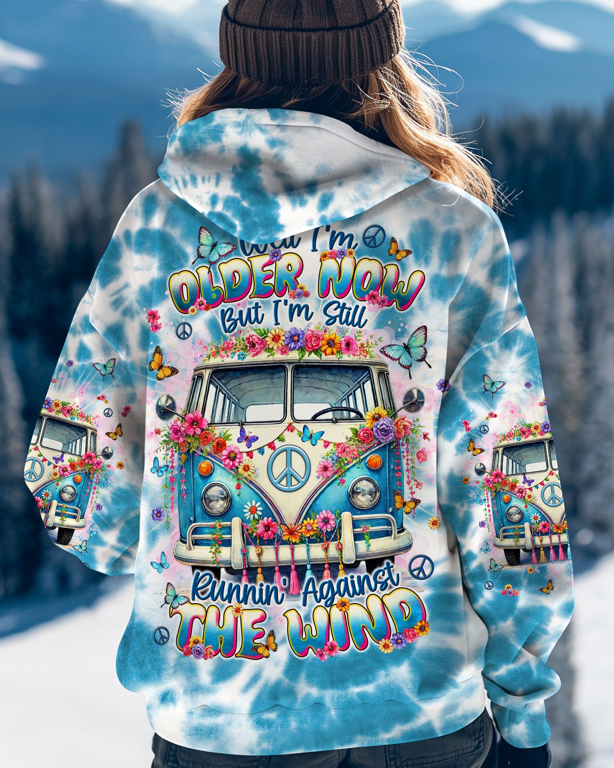 RUNNING AGAINST THE WIND BUS TIE DYE ALL OVER PRINT - TLNT2612243