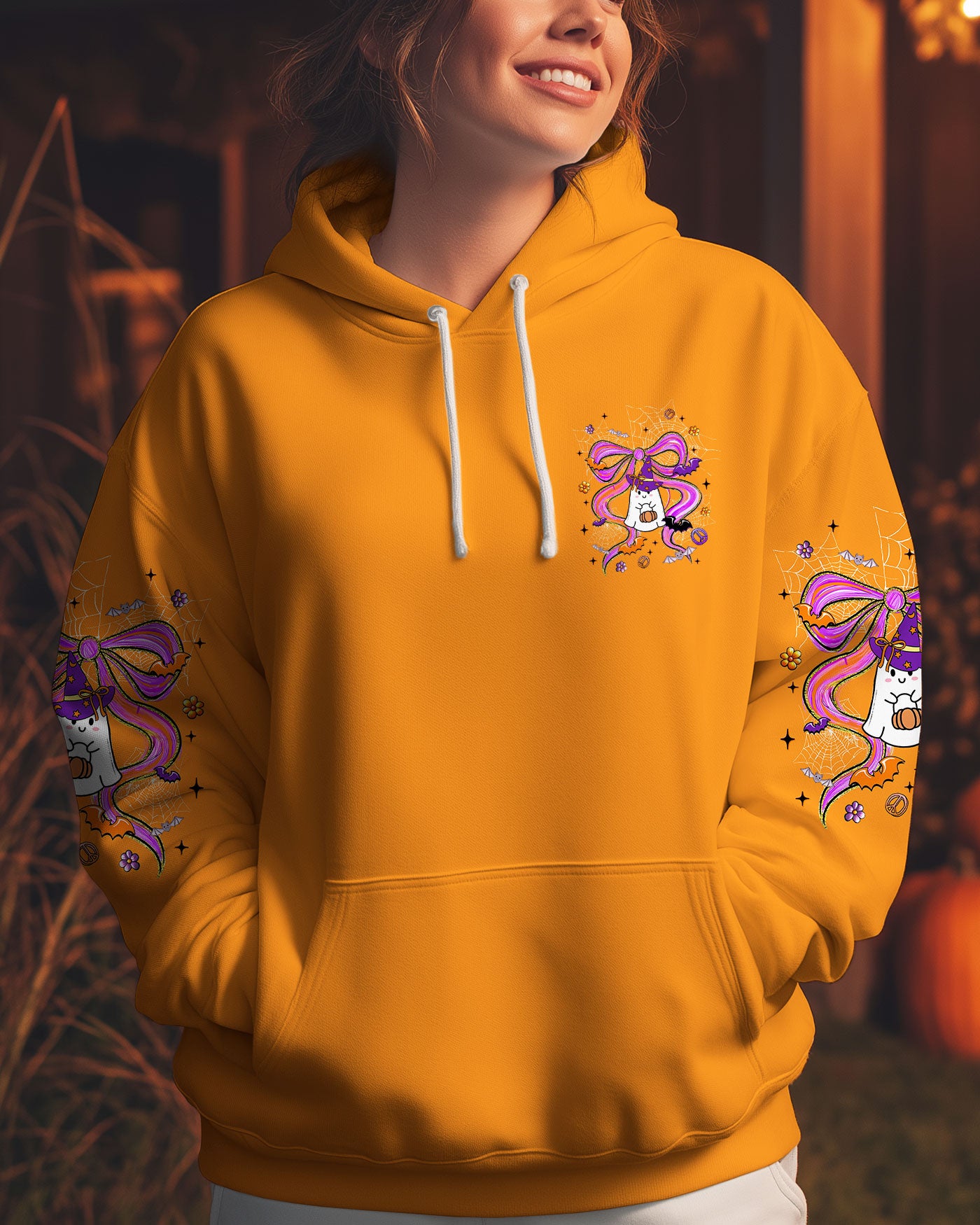 HEY BOO HALLOWEEN ALL OVER PRINT  - TLNT2907251