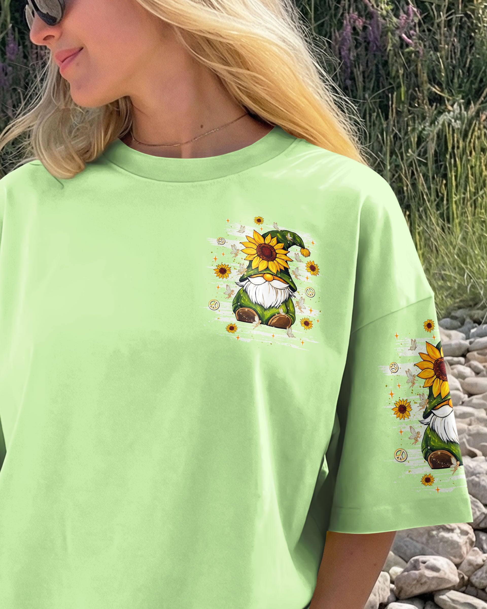 I BELIEVE THERE ARE ANGELS AMONG US GNOME  ALL OVER PRINT - TLNT0502261