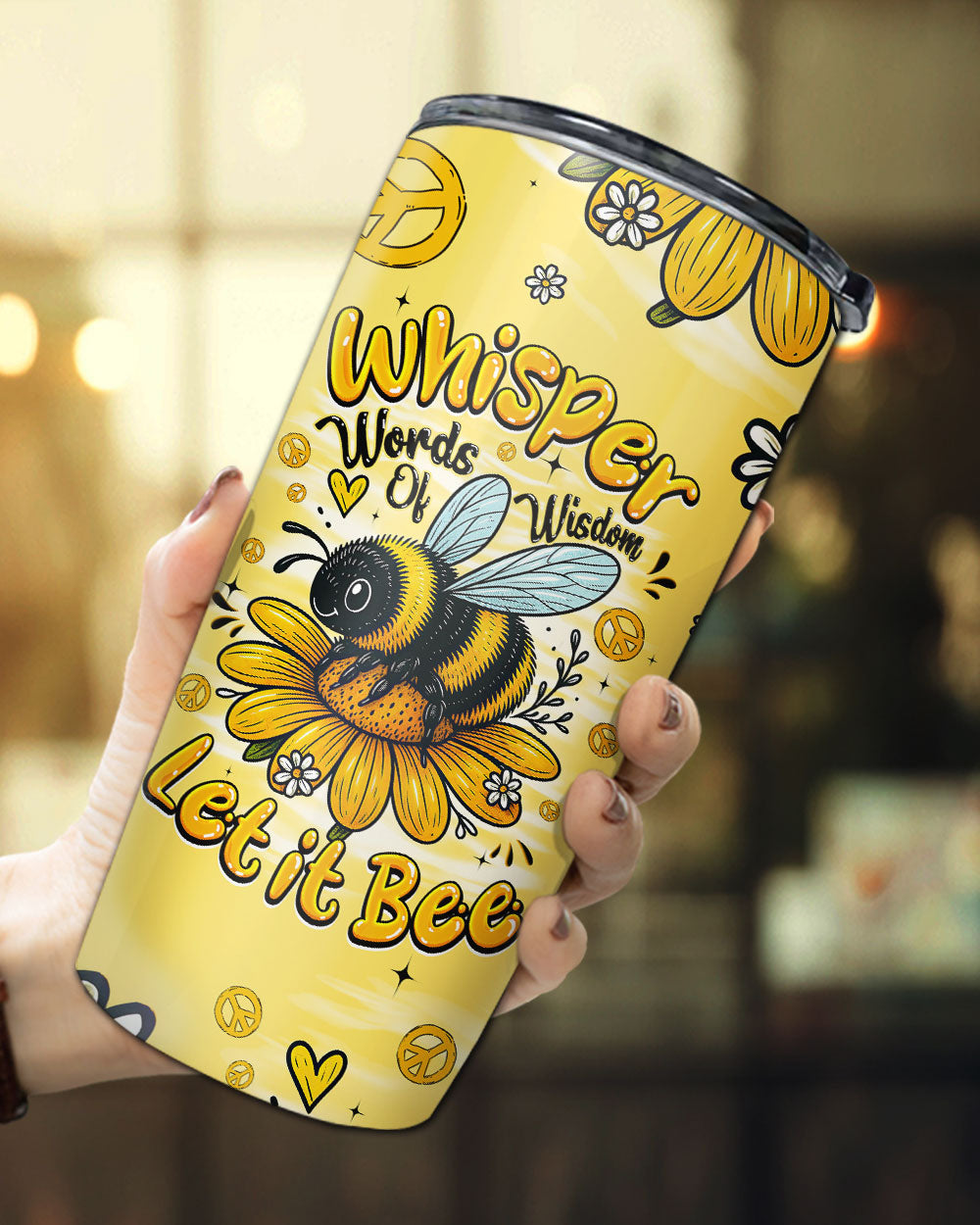 WHISPER WORDS OF WISDOM LET IT BEE TUMBLER - TYQY1706258