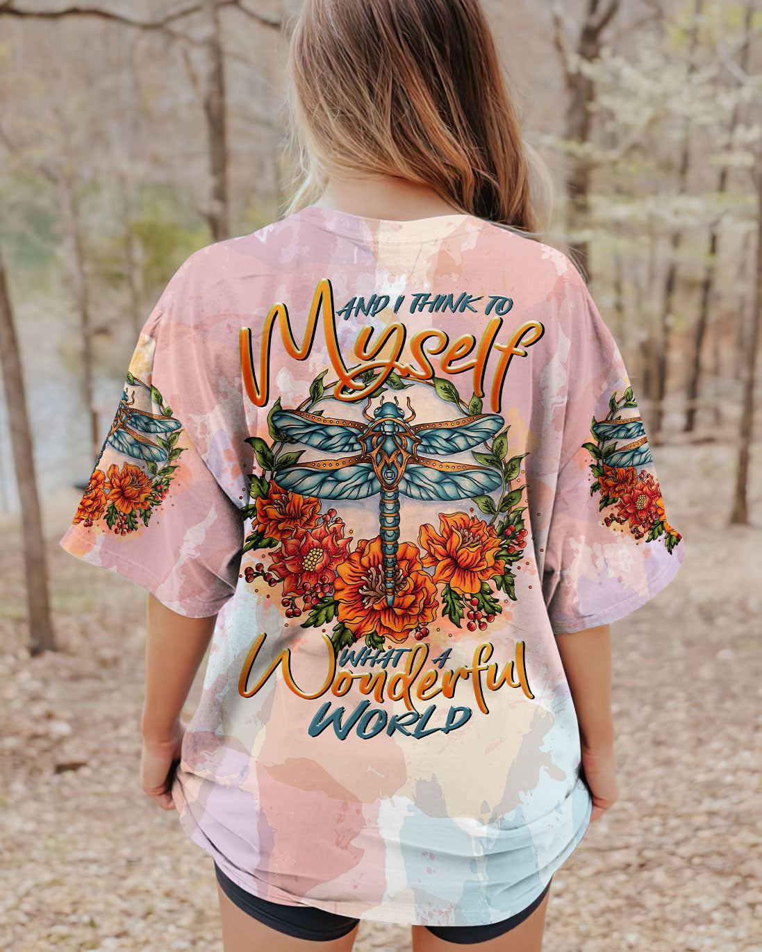 WONDERFUL WORLD DRAGONFLY ALL OVER PRINT - TLTR2007232