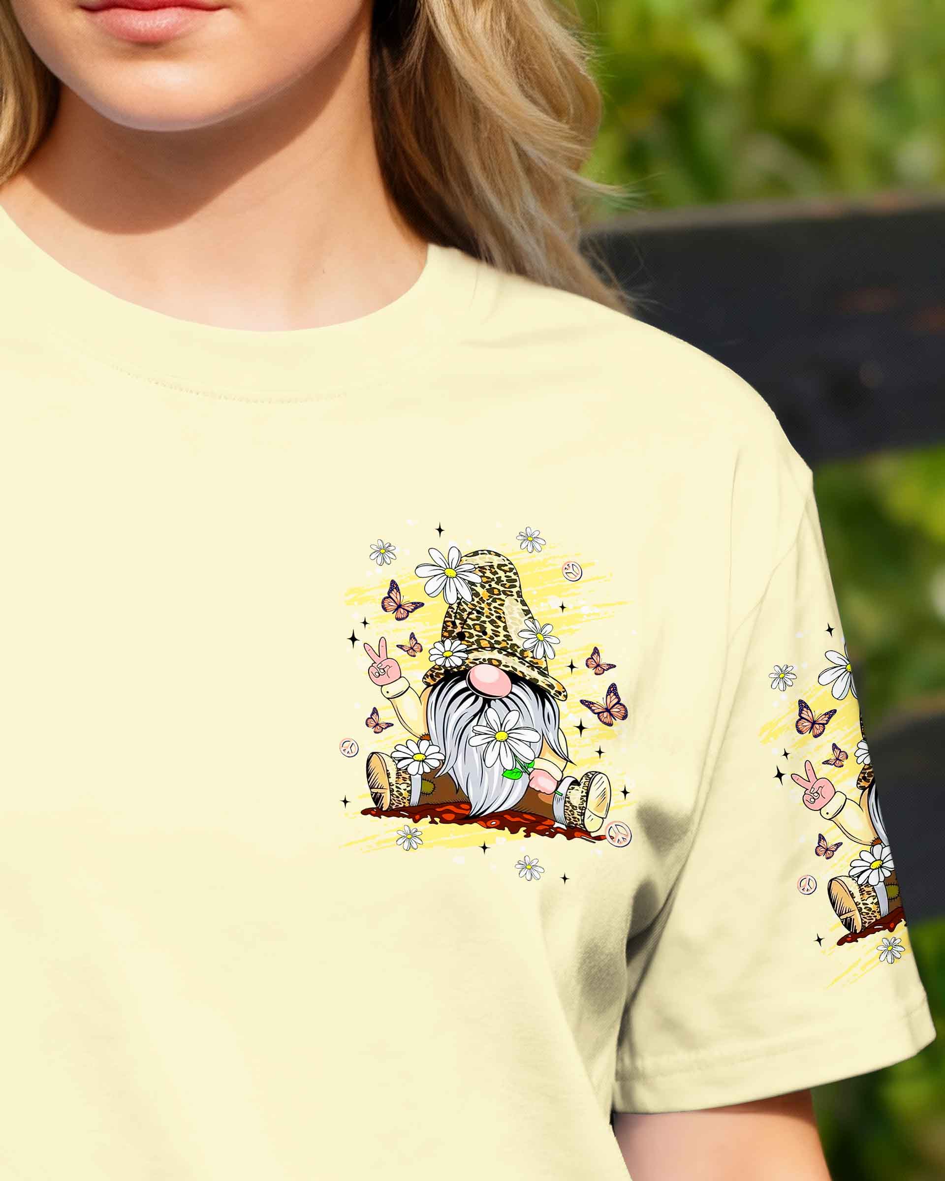 WHISPER WORDS OF WISDOM LET IT BE LEOPARD GNOME ALL OVER PRINT - TLNT2611251