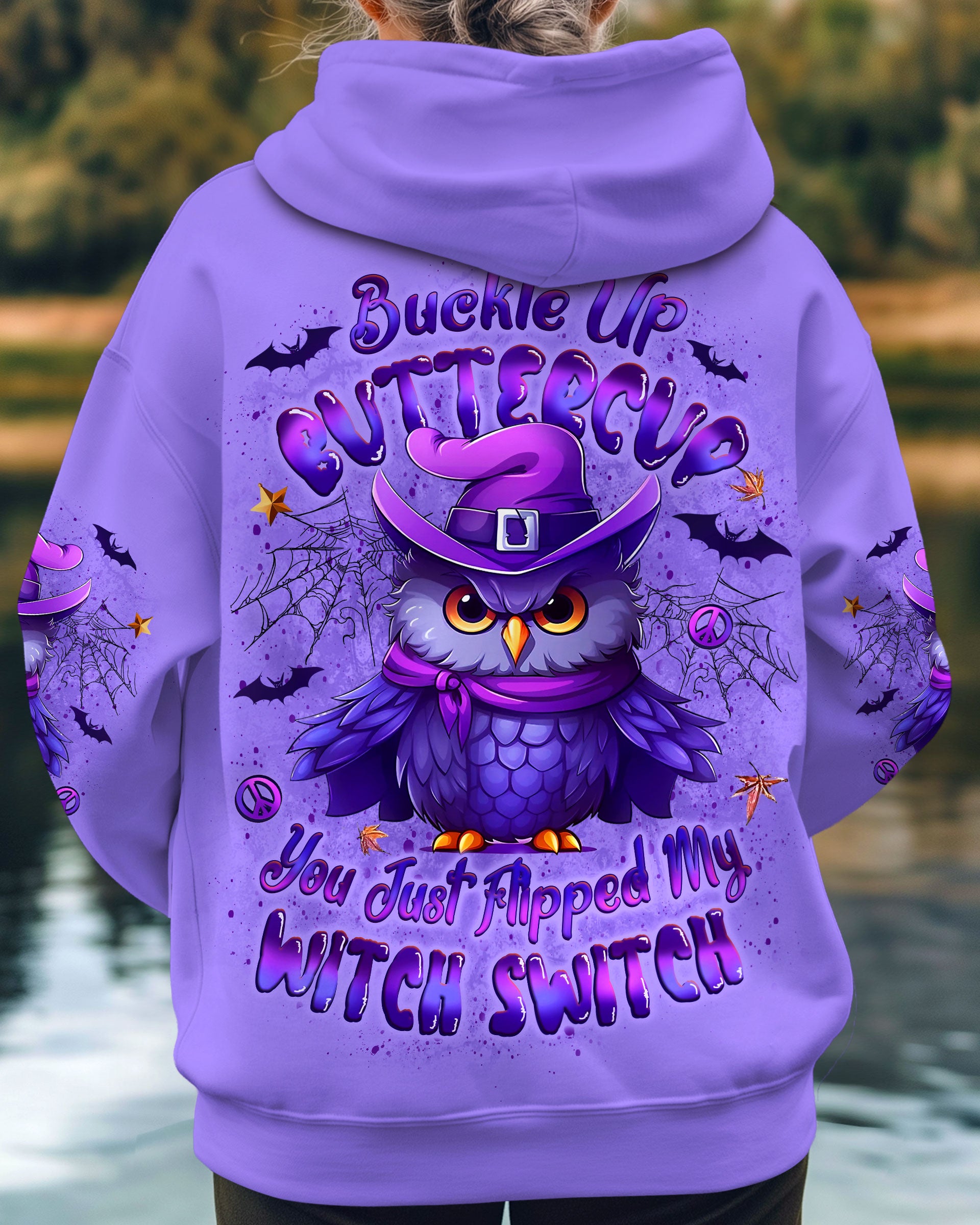 YOU JUST FLIPPED MY WITCH SWITCH OWL HALLOWEEN ALL OVER PRINT - YHLT2605251