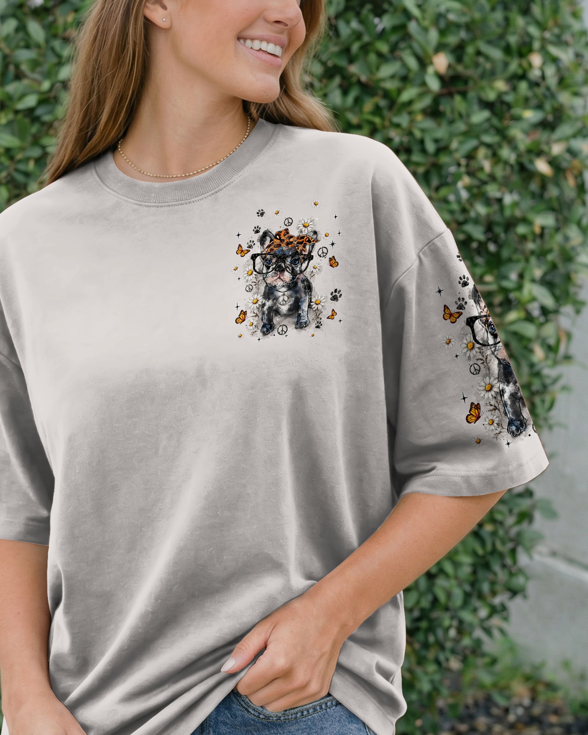 FRENCHIE MOM COOLER FRENCH BULLDOG ALL OVER PRINT - TLNT2705262