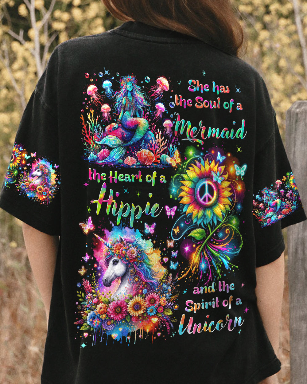 SPIRIT OF A UNICORN ALL OVER PRINT - TYTD1212232