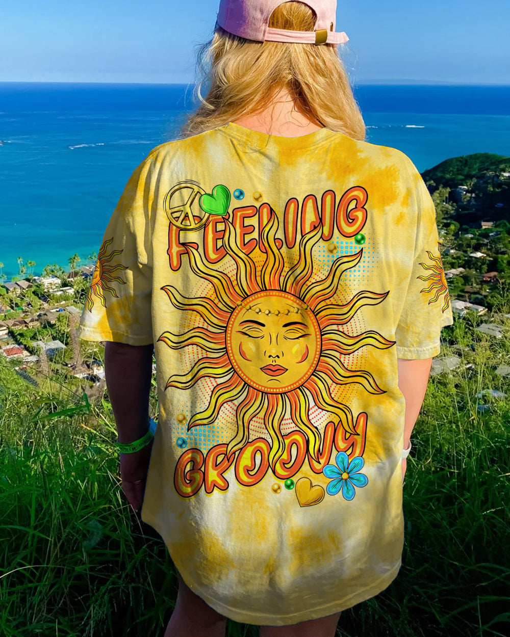 FEELING GROOVY ALL OVER PRINT - TYTD2107233