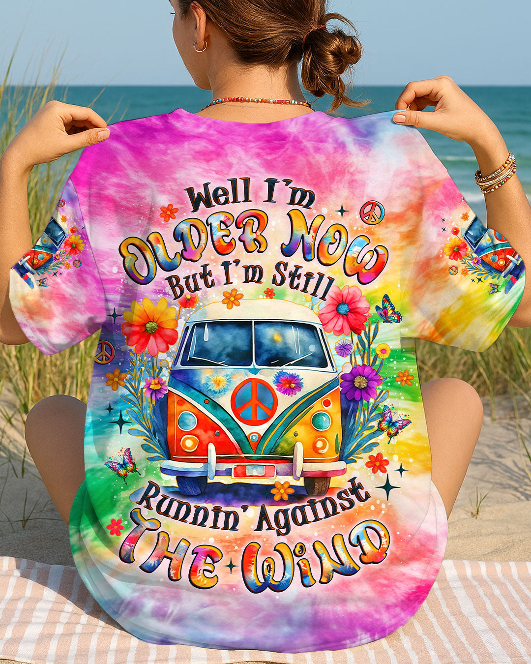 RUNNING AGAINST THE WIND ALL OVER PRINT - YHLT2609254