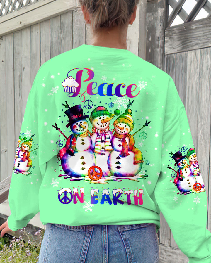 PEACE ON EARTH CHRISTMAS ALL OVER PRINT - TLTW0609231