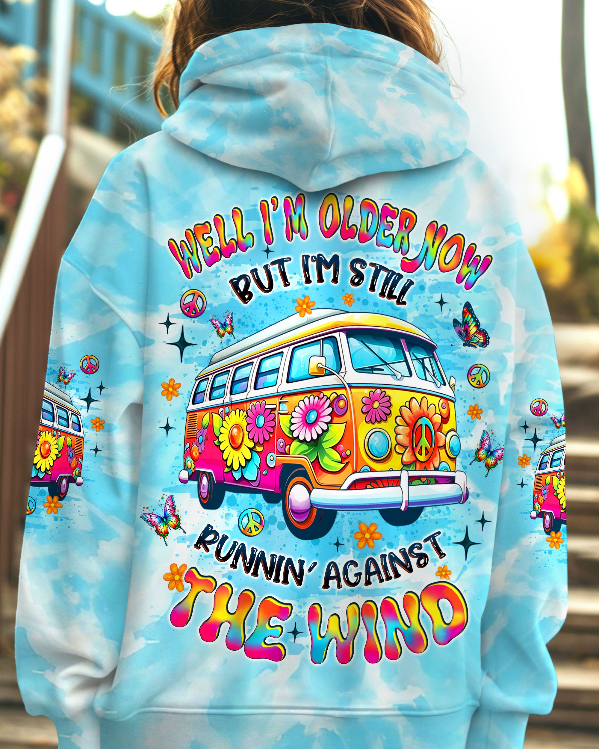 RUNNING AGAINST THE WIND ALL OVER PRINT - YHLT1209251