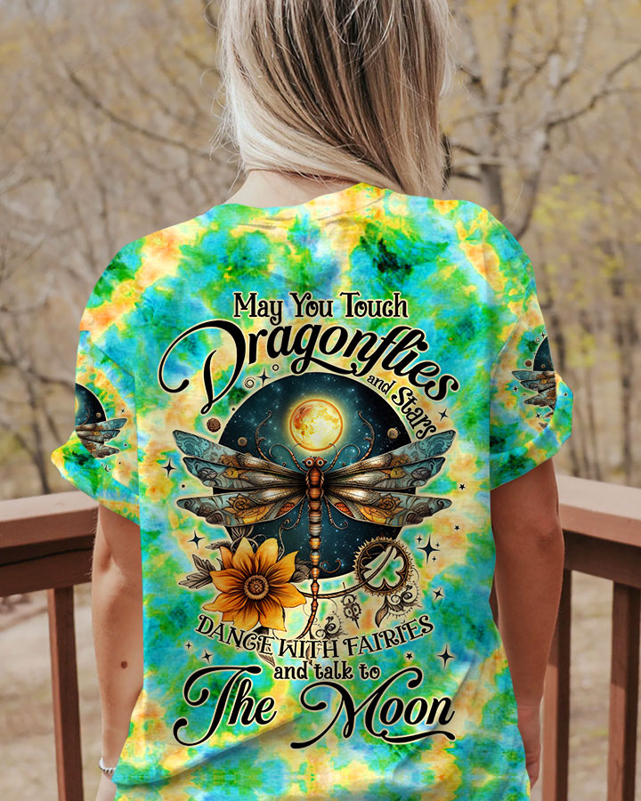 MAY YOU TOUCH DRAGONFLIES AND STARS ALL OVER PRINT - TLTW3005232