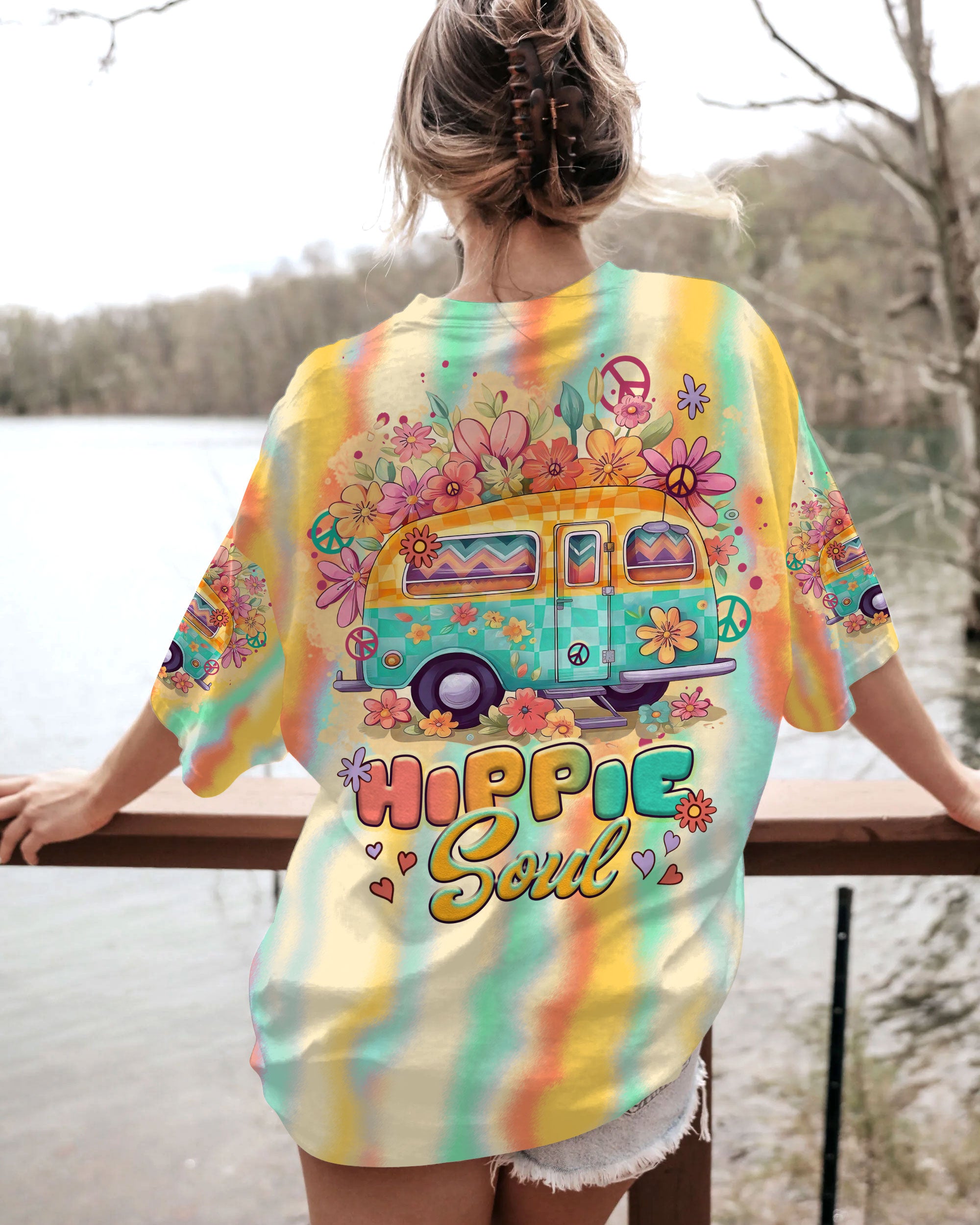 HIPPIE SOUL TIE DYE ALL OVER PRINT - TLTR1207231