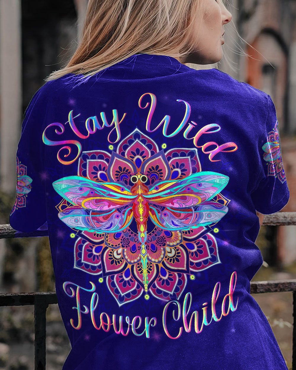 STAY WILD FLOWER CHILD ALL OVER PRINT - YHLN2905233