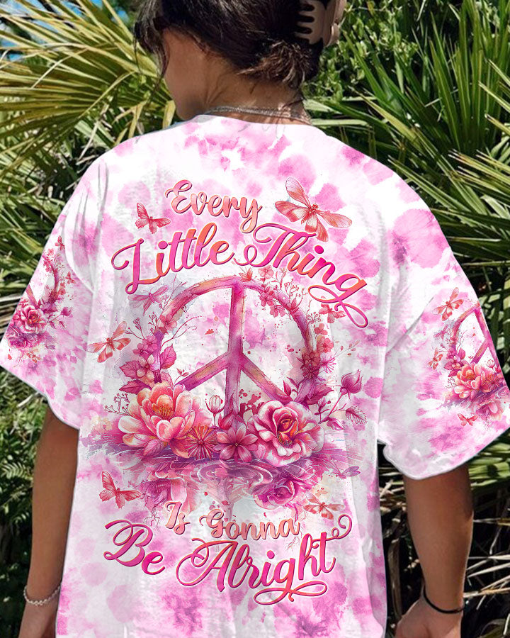 EVERYTHING LITTLE THING PEACE TIE DYE ALL OVER PRINT - TLTW0404241