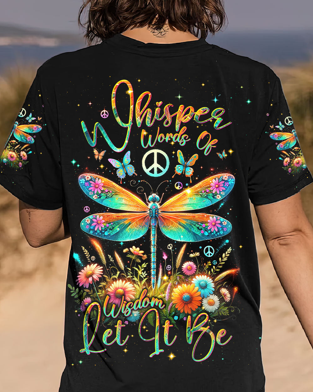 WHISPER WORDS OF WISDOM DRAGONFLY ALL OVER PRINT - TLNT2612233