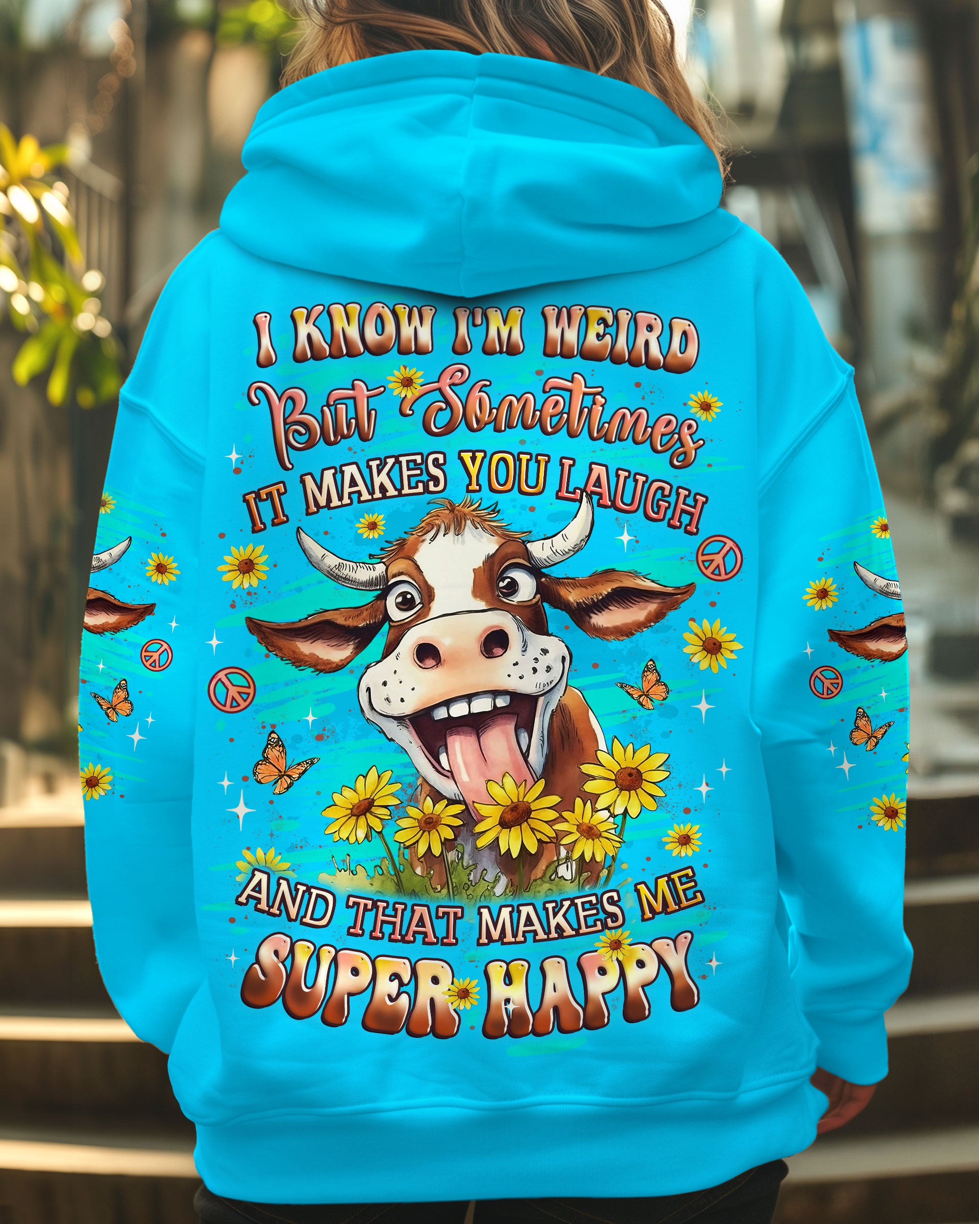 I KNOW I'M WEIRD ALL OVER PRINT - YHLT3009252
